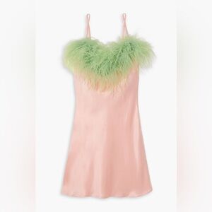 Sleeper Feather Slip Dress